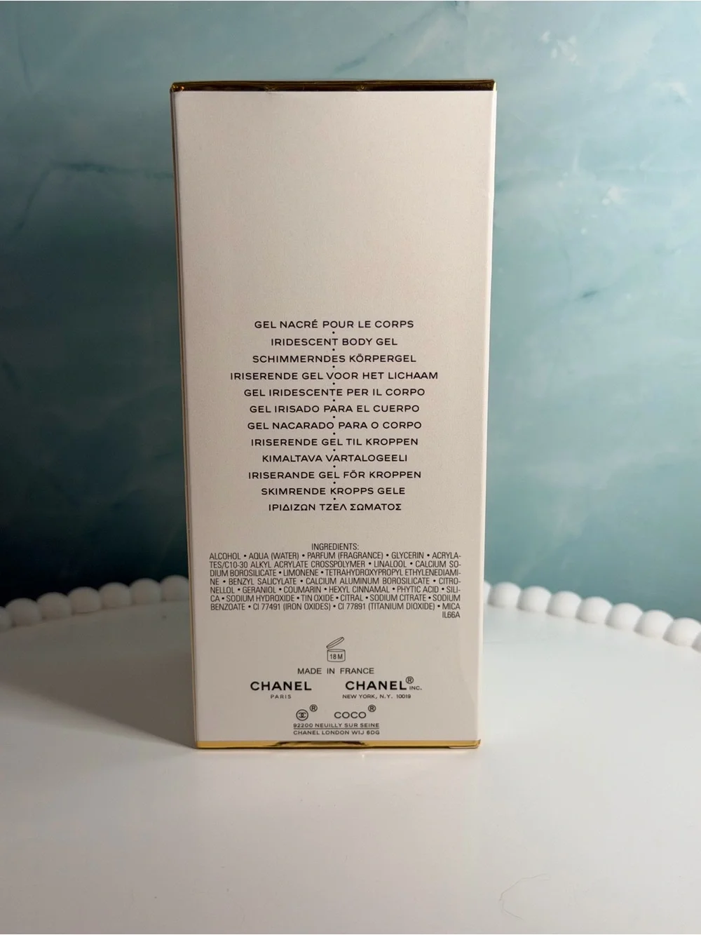 CHANEL Coco Mademoiselle Pearly Body Gel 250ml Fragments de Nacre